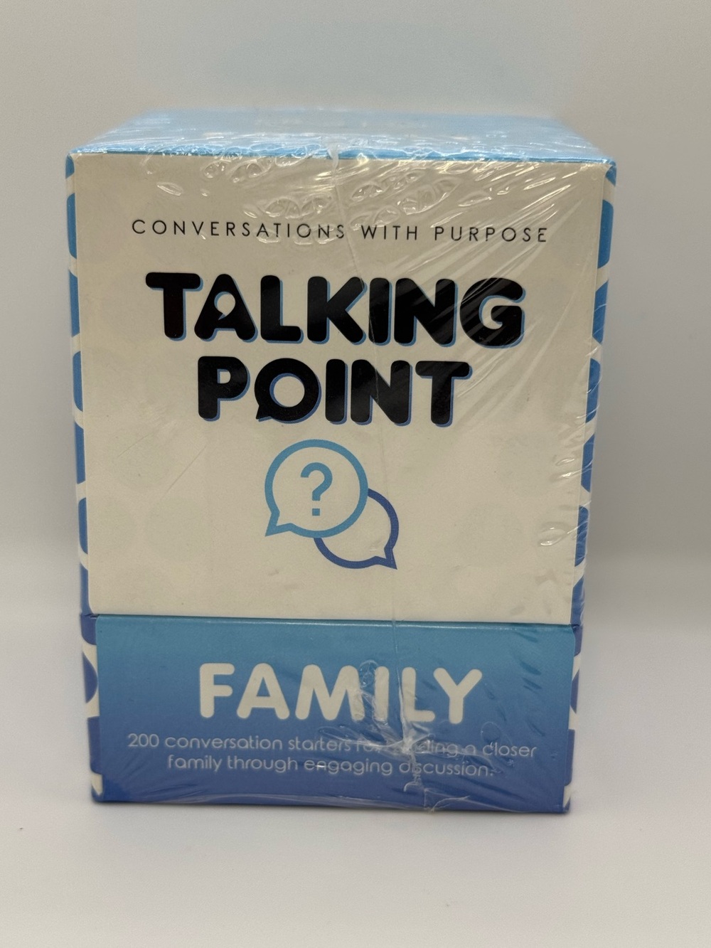 NWT Sealed Talking Point Cards Family Edition Conversation Game